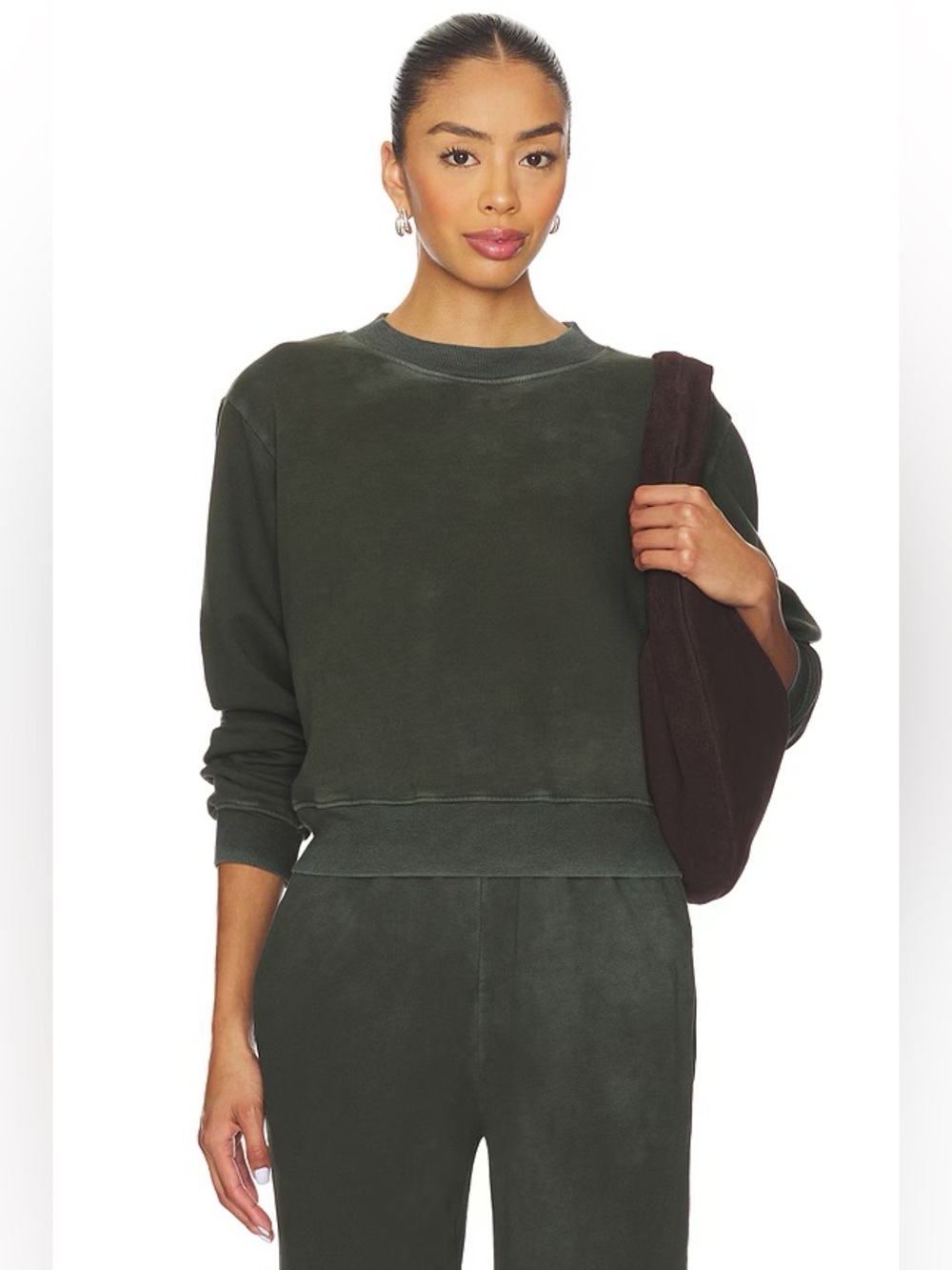 NWT- COTTON CITIZEN 
Roma Crew In Black - Vintage Alpine- XS